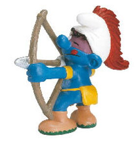 Zy X}[t smurf zw 20551 ˎ Archer Smurf PVC tBMA xLN^[ RNV v[g CeA u fBXvC lC  AJG
