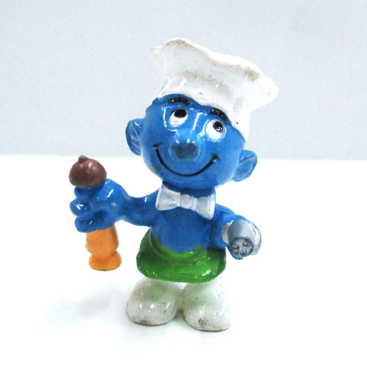 楽天市場 スマーフ Smurf ミニ ｐｖｃフィギュア コック ヨーロッパ ベルギー 海外キャラクター キャラクター かわいい ファンシー プレゼント 輸入雑貨 フィギュア コレクション インテリア 置物 アメリカ雑貨 マイクのおもちゃ箱