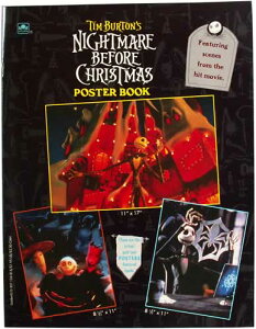 �Z�y �f�B�Y�j�[ Disney �z�w �i�C�g���A�[ �r�t�H�A �N���X�}�X Nightmare Before Christmas �x�|�X�^�[�ɂ��Ȃ�|�X�^�[�u�b�N�i�p��Łj�W���b�N �T���[ �[�� �e�B���o�[�g��