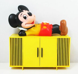 ◎【ディズニー/Disney】『ミッキー・マウス HI-FI RADIO』ミッキー ラジオ アメキャラ アメリカン雑貨 レトロ コレクション