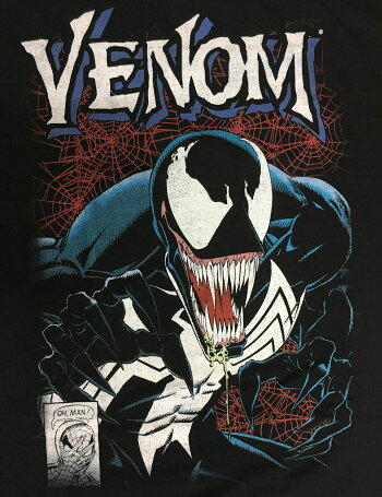 楽天市場 マーベル Marvel大人 メンズｔシャツ Oh Men Bk アメリカンコミック 映画 アメコミ アメキャラ キャラクターｔシャツ 黒 ブラック スパイダーマン Spiderman Venom ヴェノム アメリカ雑貨 マイクのおもちゃ箱