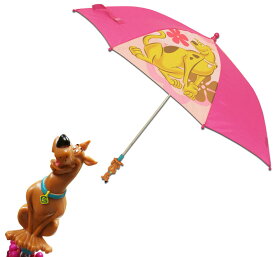 【スクービー・ドゥー/SCOOBY DOO !】 『お子様用の傘 /ピンク・お座り』キッズ ジュニア カサ かさ 雨傘 アンブレラ 梅雨 レイングッズ　1000円ポッキリ