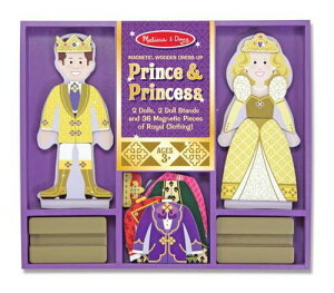 ���}�O�l�b�g�����ւ��Z�b�g �yPrince & Princess Magnetic Dress-Up Set�z