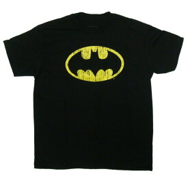 ◎【 BATMAN バットマン 】 『 ロゴ キッズ Tシャツ （ブラック）』ファッション DC ヒーロー かっこいい プレゼント kids こども 子供 かわいい 人気 おすすめ おしゃれ ガール ボーイ おしゃれ Cool