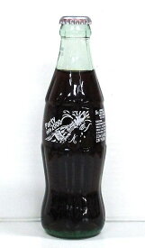 〇【コカコーラ/Coca Cola】ボトル 『Party into 2000／未開封』カンパニーグッズ・コレクション・記念ボトル・アメリカン雑貨