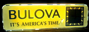 ���y�u���[�o/BULOVA�z�w�r���e�[�W �f�B�X�v���C���C�g/IT'S AMERICA'S TIME�x�A�����J ���v �f�B�X�v���C �C���e���A �u�� �J���p�j�[ ��� 1875�N �A�����J���G�� ���[�J�[ ���C�g �Ɩ� �d�C��