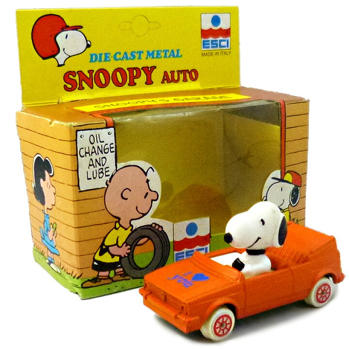 楽天市場 スヌーピー Snoopy ヴィンテージ ダイキャストミニカー オレンジ フィギュア キャラクター マスコット ファンシー かわいい レトロ Vintage 昭和レトロ 人気 おすすめ 車 Car おしゃれ インテリア 置物 コレクション コレクター アメリカ雑貨