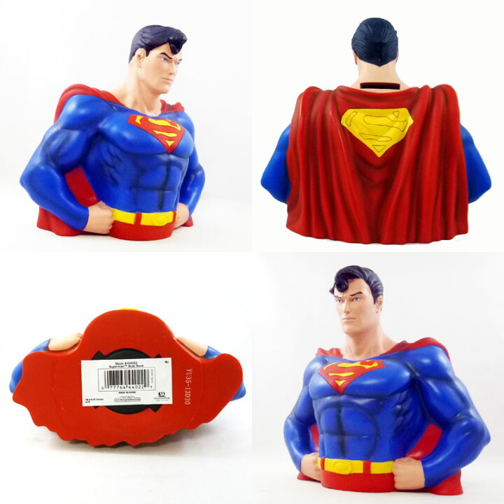 楽天市場】〇【SUPERMAN スーパーマン】 『 バスト バンク 貯金箱 