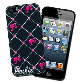 ◎【バービー barbie 】 iPhone 5・iPhone seケース 『ビジューブラック』 iPhone5・iPhone seハードシェル・ハードカバーアメリカ雑貨・アメ雑・アメリカン雑貨