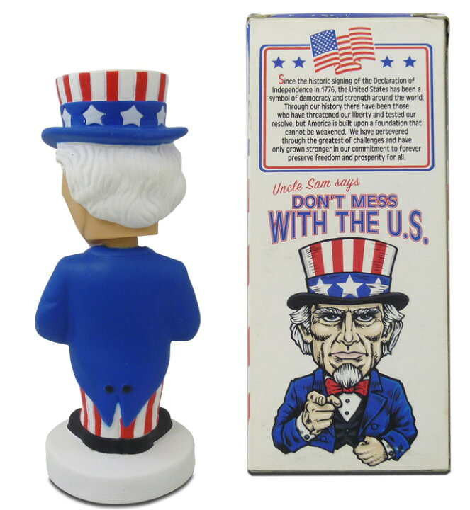 楽天市場】◎【FUNKO】ファンコ ボビンヘッド アンクルサム Uncle Sam 