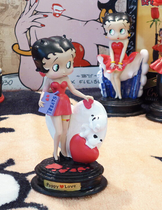 楽天市場】ベティちゃん 【 Betty Boop 】 レジン製 フィギュア 