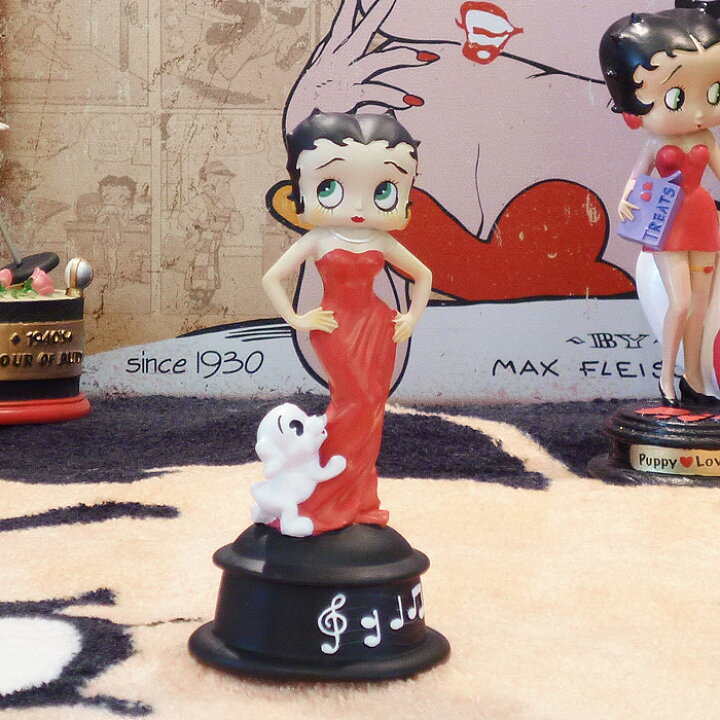楽天市場】◎ベティちゃん 【 Betty Boop 】 レジン製 ミュージカル 