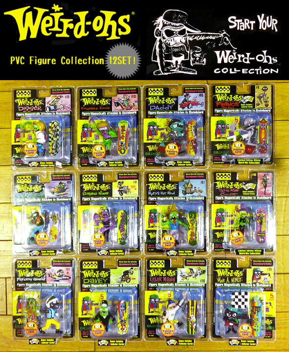 楽天市場】◎【 Weird-ohs 】ウィアードオー コレクション フィギュア 