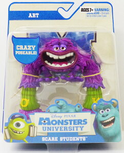 【ディズニー】モンスターズユニバーシティスケアスチューデン ツフィギュア『アート』 Disney Pixar Monsters University ピクサー モンスターズインク アメキャラ アメリカン雑貨 アメリカ雑貨 ア