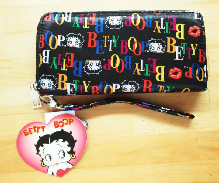 楽天市場】【 Betty Boop ベティちゃん 】ロングウォレット 長財布 