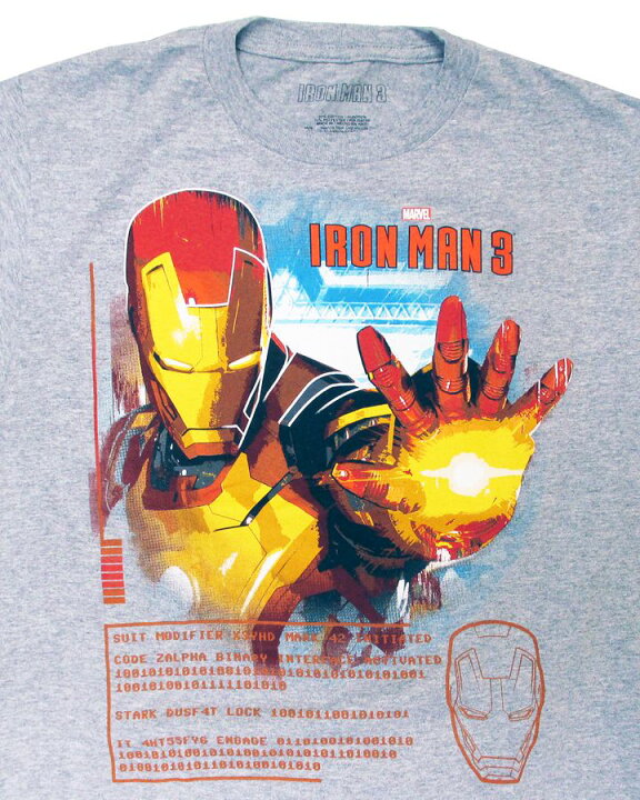 楽天市場】◎【 マーベル/Marvel 】『 アイアンマン3 (GY) / ユースLG  