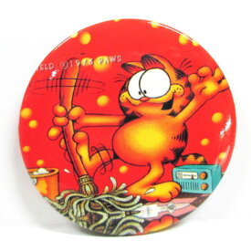 〇【 ガーフィールド Garfield 】『 バッジ【C】/Lサイズ 』 アメキャラ 猫 バッチ アメリカン雑貨