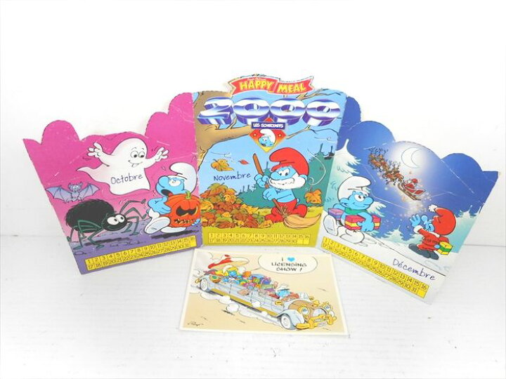楽天市場】〇【 スマーフ smurf 】『 フィギュア4体セット ポスト 