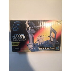 ◎【STAR WARS/スターウォーズ】おもちゃ『パワー・オブ・ザ・フォース デススター エスケープ』アメリカ雑貨 アメ雑 ホビー 子供向け コレクション シュミレーション