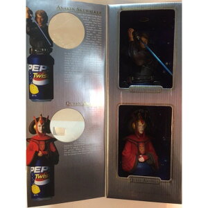 ◎【STAR WARS/スターウォーズ】スタウォーズコレクション サウンドビックキャップ『アナキンスカイウォーカー&アミダラ』アメリカ雑貨 アメ雑  ホビー コレクション 映画 ディズ