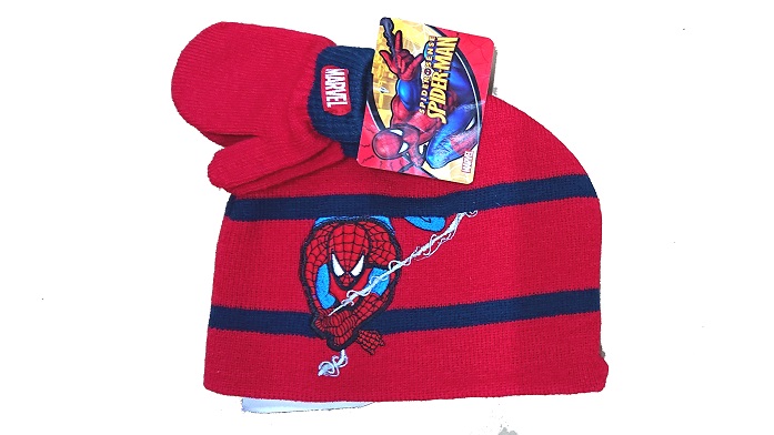楽天市場】〇【 スパイダーマン SPIDERMAN 】『 キッズ ニット帽＆手袋