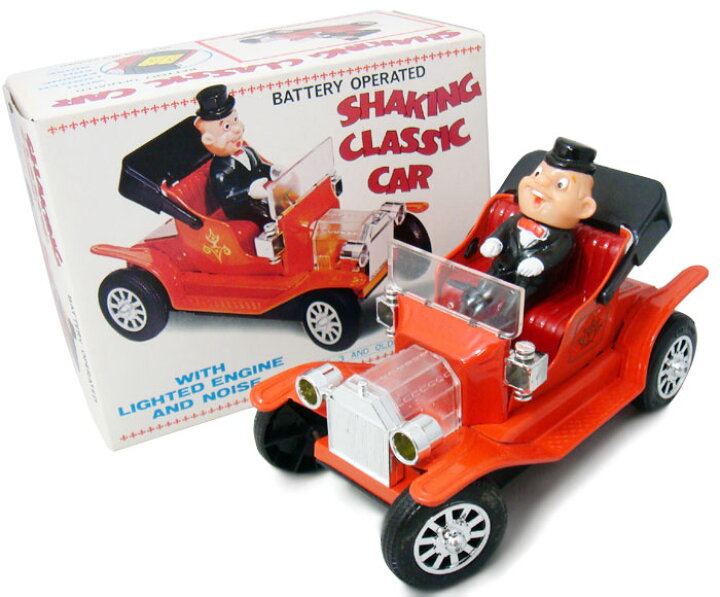 楽天市場】〇ブリキ玩具 「SHAKING CLASSIC CAR」 野村トーイ製 