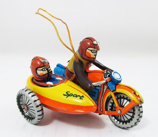 楽天市場】△【Tin Toy/ブリキ】オーナメント『サイドカー』バイク 
