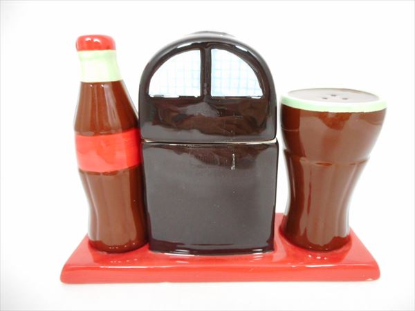 楽天市場】【 Coca Cola コカコーラ】 ソルト＆ペッパー 陶器製