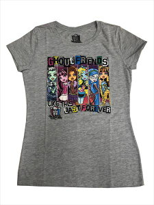���y �����X�^�[�n�C MONSTER HIGH �z�w GHOUL FURIENDS LIKE THIS LAST FOREVER �L�b�Y �W���j�A T�V���c XL�T�C�Y (GY) �x���� ���ǂ� �q�� kids �l�C ������� ���킢�� �K�[�� �L�����N�^�[ T�V���c �A���L��