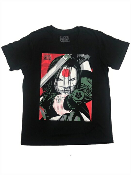 楽天市場 Suicide Squad スーサイド スクワッド カタナ Katana 大人ｔシャツ アメコミ アニメ アメリカ雑貨 アメ雑 アメｔ Dcコミック 海外ドラマ 映画 ムービー Movie 半袖 ファッション かわいい おしゃれ 人気 おすすめ スースク Dc ディーシー
