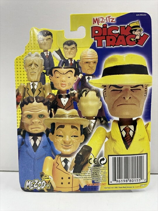 楽天市場】〇【 ディックトレイシー DICK TRACY 】『 三頭身フィギュア 