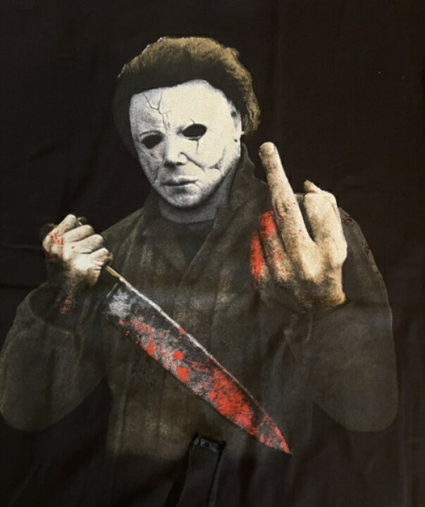 楽天市場 Usa 直輸入 映画 ハロウィン ブギーマン ナイフ ｔシャツ Bk 映画 楽天1位 マイケル マイヤーズ ザ シェイプ アメリカ雑貨 アメカジ ドクロ ホラー 半袖 レディース メンズ ファッション アメリカ雑貨 アメ雑 アメリカ雑貨 マイクのおもちゃ箱