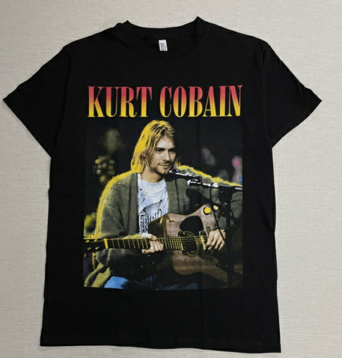 楽天市場 Usa 直輸入 Kurt Cobain カート コバーン ニルヴァーナ ｔシャツ Bk 楽天1位 Band Artist アーティストアメカジ 人気バンド 半袖 レディース メンズ ファッション ファン アメリカ雑貨 アメ雑 ロックtシャツ バンドｔシャツ アメリカ雑貨