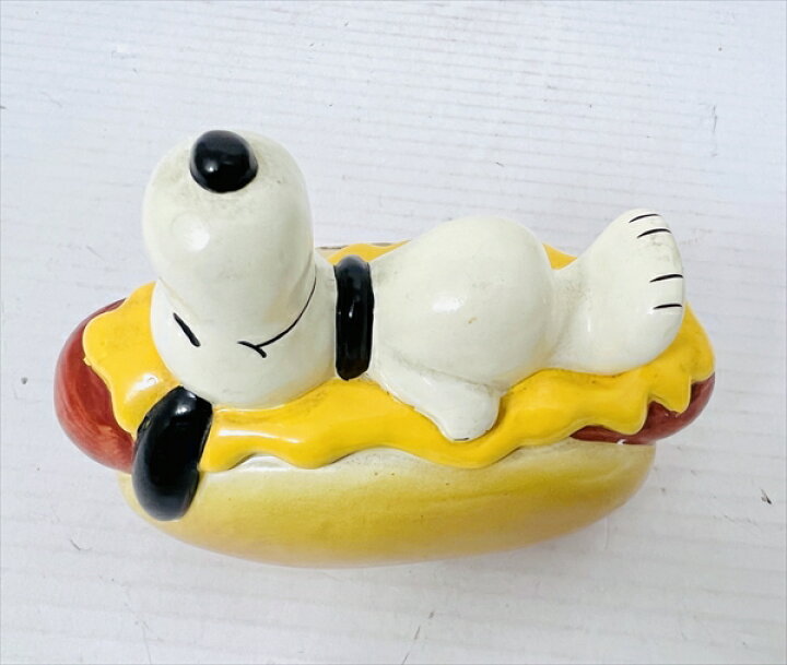 楽天市場】〇【 ヴィンテージ スヌーピー SNOOPY 貯金箱 】『 ホット 