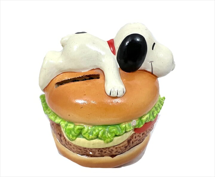楽天市場】〇【ヴィンテージ PEANUTS】 スヌーピー 貯金箱 