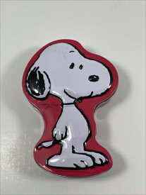 〇【 The Peanuts 】 『 スヌーピー缶ケース キャンデー入れ 』スヌーピー Snoopy ピーナッツ Peanuts チャーリーブラウン ランチボックス アウトドア ピクニック お弁当箱 アメキャラ アメトイ アメリカ雑貨 アメ雑 アメリカン雑貨