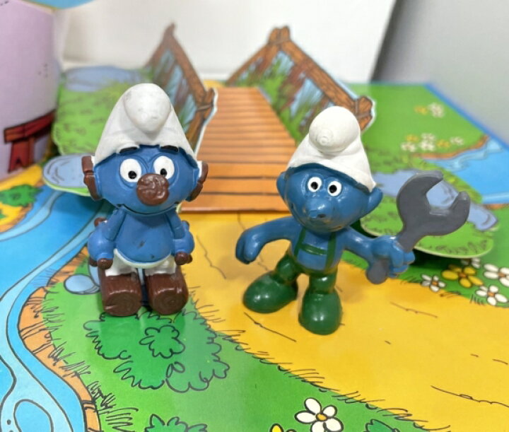 楽天市場】〇【 スマーフ smurf 】『 ロボット2体セット(20012・20175 