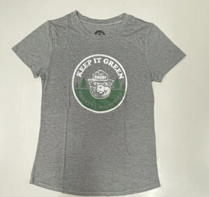 ◎わけあり【 Smokey bear/スモーキーベア 】『 Keep It Green / プリント Tシャツ 』Tシャツ 半袖 日本未発売 アメカジ レゲエ アフリカ くま 熊 クマ 訳あり品 B品 アメリカ雑貨 アメ雑 雑貨