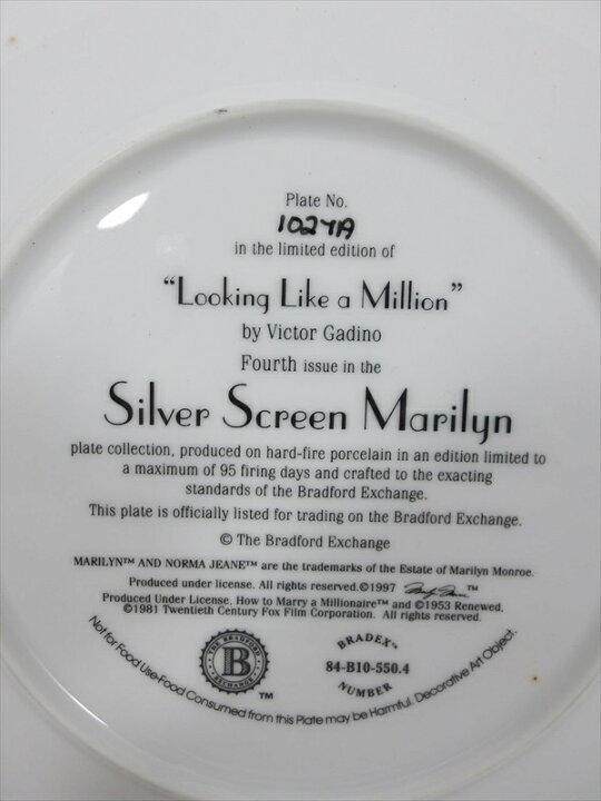 楽天市場】〇【 マリリンモンロー 】『 Looking Like a Million Silver 