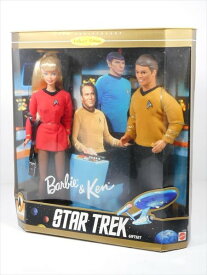 ◎【 Barbie/バービー 】『 STAR TREK/スタートレック ギフトセット 』バービー コラボ フィギュア 人形 アメリカ雑貨 着せ替え人形 デッドストック 海外直輸入