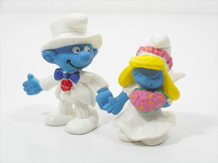 楽天市場】◎【 スマーフ smurf 】『 結婚式2体セット(20412・20413 