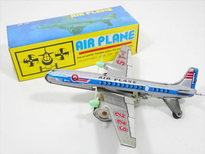 楽天市場】◎【ブリキのおもちゃ】 『AIR PLANE MF107 AVION/飛行機 