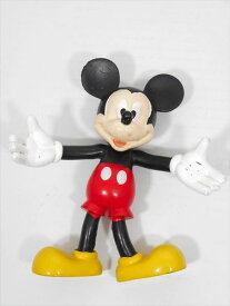 ◎【 ディズニー/Disney 】『 ミッキーマウス フィギュア 』おしゃれ かわいい 置物 小物 飾り インテリア オブジェ ヴィンテージ デッドストック PVC Mickey Mouse