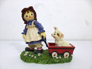 ���y ���K�f�B�E�A�����A���f�B �z�w100053 Good Deeds Fill The Heart With Joy Fido in Wagon Figurine�xRaggedy Ann and Andy �A���e�B�[�N ���g�� �A�����J���G�� ���킢�� �l�C �L�����N�^�[ �A�����J���A�� �A��