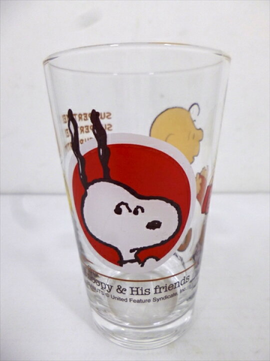 ◎【 スヌーピー/snoopy 】『 スヌーピーとチャーリーブラウンの グラス ウッドストック 』 PEANUTS コレクション ヴィンテージ コレクション コレクター glass 昭和レトロ 食器 生活雑貨 コップ カップ アメリカ雑貨 マイクのおもちゃ箱 スヌーピー 昭和レトロ コップ