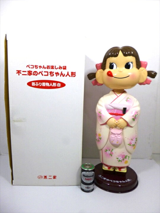 楽天市場】◎【 不二家 ペコちゃん 】『 不二家のペコちゃん人形 首 