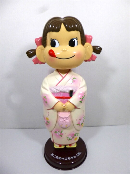 楽天市場】◎【 不二家 ペコちゃん 】『 不二家のペコちゃん人形 首 