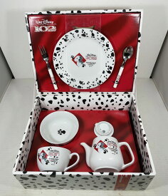 ◎【 McDonald's Original/マクドナルド オリジナル 】『 102 テーブルウェア コレクションBOX』食器セット コレクションボックス ワン・オー・ツー ディズニー 映画 実写版 Disney 101匹わんちゃん 102 Dalmatians アメ雑 アメリカン雑貨 雑貨