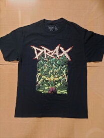 ◎【マーベル/MARVEL】『 Guardians of the Galaxy DRAX / プリント Tシャツ 』Tシャツ 半袖 シャツ 日本未発売 アメカジ カジュアル ファッション シャツ 映画 MOVIE ガーディアンズ・オブ・ギャラクシー ファッション雑貨 アメリカ雑貨 アメ雑 雑貨