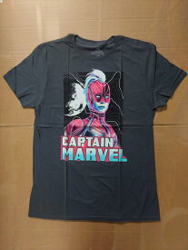 ◎【マーベル/MARVEL】『 CAPTAIN MARVEL / プリント Tシャツ 』Tシャツ 半袖 シャツ 日本未発売 アメカジ カジュアル ファッション シャツ 映画 MOVIE キャプテン・マーベル ファッション雑貨 アメリカ雑貨 アメ雑 雑貨